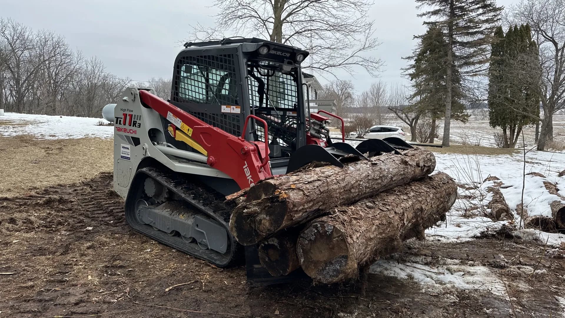 Stump grinding